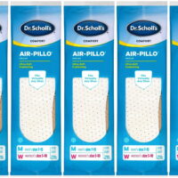 Dr. Scholls Comfort Air-Pillo Insoles Ultra Soft Cushioning, Unisex, 5-Pack