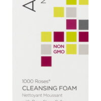 Andalou Naturals Cleansing Foam, 1000 Roses, Sensitive, Box