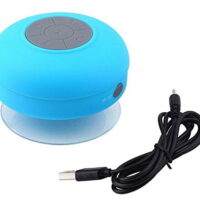 Waterproof Wireless Portable Water Resistant Speaker With Built-In Mic - Blue