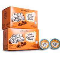 JOJO Java White Chocolate Mocha Coffee Instant Pod 12ct K-Cup Coffee Single Serve Coffee Pods