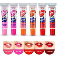 6 Colors Tattoo Magic Color Peel Off Mask Tint Long Lasting Waterproof Lip Gloss