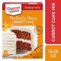 Duncan Hines Signature Perfectly Moist Carrot Cake Mix, 15.25 OZ