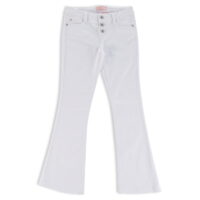 Squeeze Girls Exposed Buttons Flare Jeans, Sizes 7-12