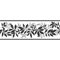 Fine Decor Wallcoverings Multicolor Leaf Trail Peel & Stick Border Wallpaper