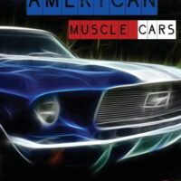 American Muscle Cars Coloring Book : Beautiful Designs of Classic Cars for All Car Lovers, Grown-Ups and Kids (Paperback)