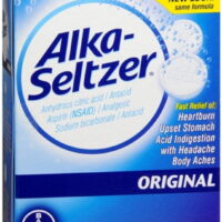 Alka-Seltzer Effervescent Tablets Original - 36 ea., Pack of 2
