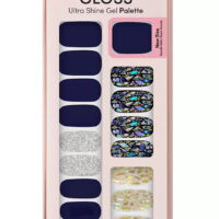 Dashing Diva Gloss Gel Nail Strips, Ultra Shine Real Gel, Lasts Up To 14 Days, GS108 Lapis Lazuli, 32 Strips