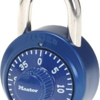 Master Lock 1530DCM Locker Lock Combination Padlock, 1 Pack, Assorted Colors