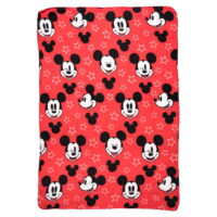 Disney Mickey Mouse Throw Blanket 45 x 60 Stars All-Over Print