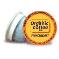 Organic Coffee Company Onecups - French Roast - Case Of 6 - 4.65 Oz