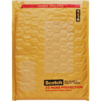 Scotch Smart Big Bubble Plastic Mailer, 10.5' x 15', 1 Pack
