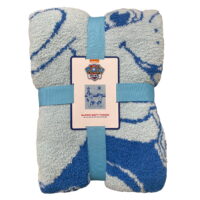 Paw Patrol Kid's Chase & Marshall Super Soft Throw Blanket, 50in x 60in, Blue