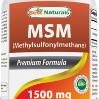 Best Naturals MSM 1500 mg 180 Tablets