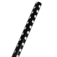 JAM Paper Black Gift Wrap Paper, 25 sq ft