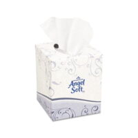 Premium Facial Tissue 2-Ply, White, Cube Box, 96 Sheets/Box