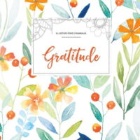 Journal de Coloration Adulte: Gratitude (Illustrations D'Animaux, Floral Printanier) (Paperback)