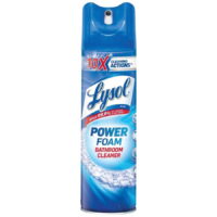 Lysol, Island Breeze Power Foam Bathroom Cleaner, 24 Oz - Clear