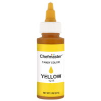 Chefmaster by US Cake Supply 2-Ounce Liquid Candy Food Color Color Yellow