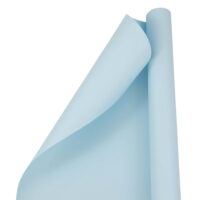 JAM & Envelope Matte Blue Holiday Gift Wrap Paper, 25 sq ft