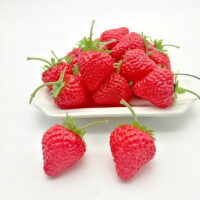 Artificial Plastic Strawberry Fruit Fake Display Fruit Model for Kitchen Home Foods Decor