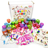 Unicorn Party Favors for Kids Pinata Filler- Carnival Prizes Toys Bulk Assortment - Boys Girls Birthday Unicorn Trinkets - Treasure Box Chest Classroom