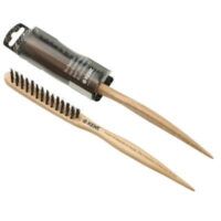 Kent 'Perfect For' Boar Bristle and Nylon Bristle Teasing Hair Brush with Sectioning Tip