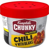 Campbell's Chunky Chili with Beans, 15.25 oz. Microwavable Bowl