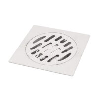 Kitchen Bathroom Shower Sink Square Floor Drain Outlet Waste Grate Strainer 3'