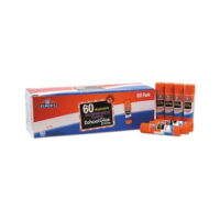 Elmer's Disappearing Purple School Glue Sticks, Washable, 7g, 60-Count