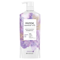 Pantene Essential Oils Moisturizing Shampoo Lavender Oil & Basil, 38.2 fl oz