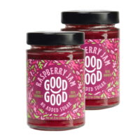 Good Good Keto-Friendly Sweet Raspberry Jam, 12 oz (2 Pack)