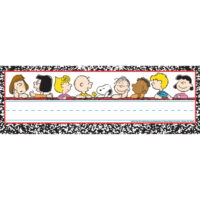 Peanuts Classic Characters Self-Adhesive Name Plates