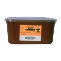 McKesson Polypropylene 1 Gallon Sharps Container 101-8703 NonSterile 1 Each