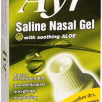 Ayr Saline Nasal Gel with Aloe, 0.5 oz (Pack of 4)