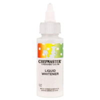 Chefmaster by US Cake Supply 2-Ounce Liquid Whitener - 3.5-Ounce Net Cake Food