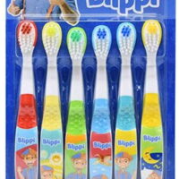 Blippi 6-Pack Manual Toothbrushes