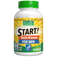 Botanic Choice START! Multi-Vitamin for Men Dietary Supplement, 30 capsules