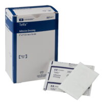Covidien 6017 Telfa Adhesive Dressing, Sterile 1's in Peel-Back Package, 2' x 3' (Pack of 100)