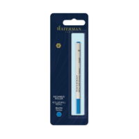 Waterman® Rollerball Pen Refill, Fine Point, 0.5 mm, Blue