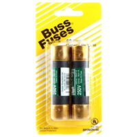 Bussman BP/NON-60 60 Amp 250 Volt Fast Acting Cartridge Fuses 2 Count