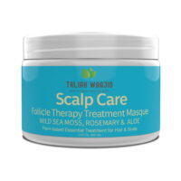 Taliah Waajid Scalp Care Follicle Therapy Treatment Hair Masque - Deep Conditioning Hair Mask For Women And Men, Made With Wild Sea Moss, Rosemary & Aloe For Dry, Damaged Hair Treatment, 12oz (V104)