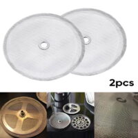 2x Replacement Filter Mesh Screens for 8 cup 1000 ml French Press Coffee Maker