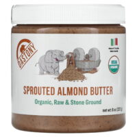 Organic Sprouted Almond Butter, 8 oz (227 g), Dastony