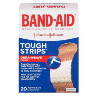 Band-Aid Bandages Tough-Strips, One Size - 20 Ea, 2 Pack
