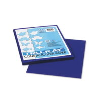 Tru-Ray Construction Paper 76lb, 9 x 12, Royal Blue, 50/Pack