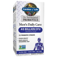 Garden of Life Dr. Formulated Men's Daily Care Probiotics | 40 Billion CFU | Immune Support | 30ct