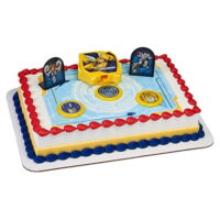 A1 Bakery Supplies Transformers Autobot Battle Cake Topper Decorating Set
