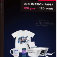 Koala Sublimation Paper 120 Sheets No Pizza Wheel for Personalize Your Gift 120gsm 8.5x14inch