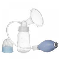 120ML Manual Hand Breast Pump Strong Suction Bottle Nursing Breast Feeding Accessory 1PC