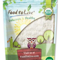 Organic Shredded Coconut, 12 Ounces - Desiccated, Unsweetened, Non-GMO, Kosher, Raw, Vegan, Bulk – by Food to Live